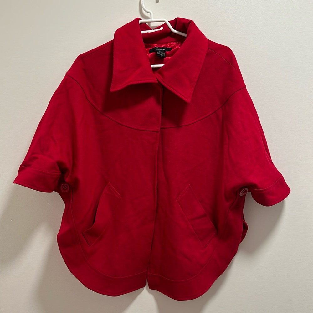 Red Cape coat